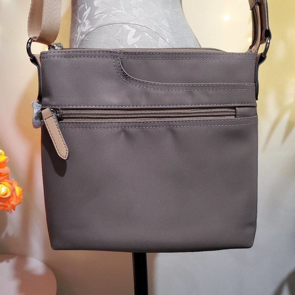 Radley London Pocket Essentials Nylon Adjustable Crossbody in Willow - Picture 3 of 13